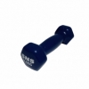 Гантель для фитнеса виниловая SNS синяя, 0,5 кг (12324)