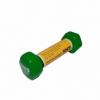 Гантель для фитнеса виниловая SNS зеленая, 0,5 кг (12326) - Фото №2