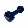 Гантель для фитнеса виниловая SNS синяя, 1,5 кг (12332)