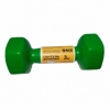 Гантель для фитнеса виниловая SNS зеленая, 3 кг (12347) - Фото №2
