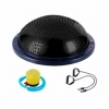 Платформа балансувальна з еспандерами шипи Pro Supra Bosu чорна, 60 см (12484)