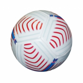Мяч футбольный Soccer FT-212 бело-синий, №5 (21003)