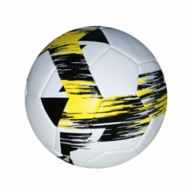 Мяч футбольный Soccer FT-3ZSW бело-желтый, №5 (21007)