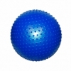 Мяч для фитнеса (фитбол) массажный SNS синий, 75 см (MA-75-С)