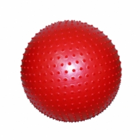 Мяч для фитнеса (фитбол) массажный SNS красный, 75 см (MA-75-K)