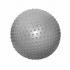 Мяч для фитнеса (фитбол) массажный SNS серебристый, 70 см (MA-70-СЕ)