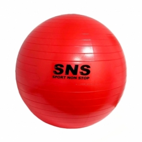 Мяч для фитнеса (фитбол) SNS красный, 75 см (FB-75-K)