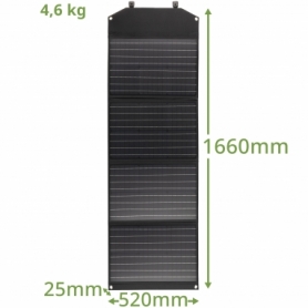 Сонячна панель Bresser Mobile Solar Charger 120 Watt USB DC (3810070) - Фото №4