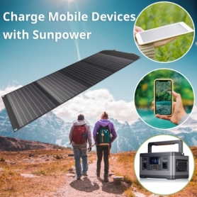 Сонячна панель Bresser Mobile Solar Charger 120 Watt USB DC (3810070) - Фото №5