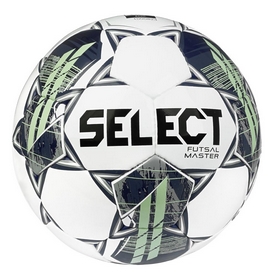 Мяч футзальный Select Futsal Master FIFA Basic v22 (334) бело-зеленый глянцевый, №4 (104346)