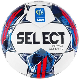 Мяч футзальный Select Futsal Super TB FIFA Quality Pro v22 (013) бело-красный АФУ, №4 (361346)