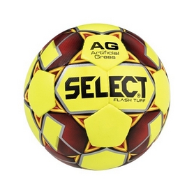 Мяч футбольный Select Flash Turf (IMS) (013) желто-красный, №4 (057502)