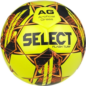Мяч футбольный Select Flash Turf FIFA Basic v23 (383) желто-оранжевый, №4 (057407)