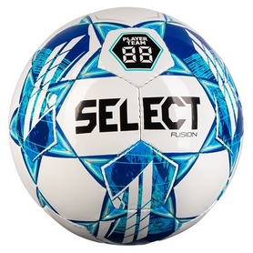Мяч футбольный Select Fusion v23 (962) бело-синий, №4 (385416)