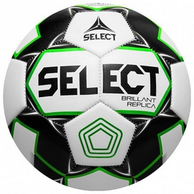 М'яч футбольний (дитячий) Select Brillant Replica PFL (011) біло-сірий, №5 (359584)
