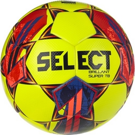М'яч футбольний Select Brillant Super TB v23 (FIFA Quality Pro Approved) (028) жовто-червоний, №5 (011496)