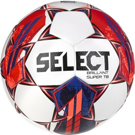 М'яч футбольний Select Brillant Super TB v23 (FIFA Quality Pro Approved) (103) біло-червоний, №5 (011496)