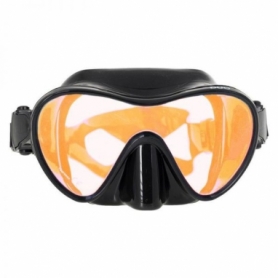 Маска для дайвінгу Marlin Frameless Duo з просвітленим склом Orange (116981)