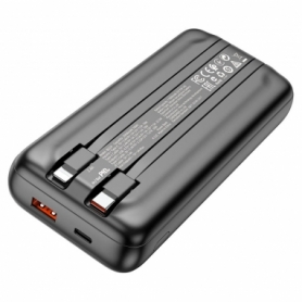 Зовнішній акумулятор BOROFONE BJ22A 22.5W+PD20W fully compatible power bank 20000mAh Black - Фото №3