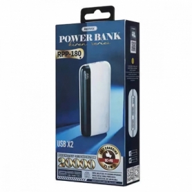 Зовнішній акумулятор REMAX Kiren Series PD20W+QC22.5W Fast Charging Power Bank  20000mAh RPP-180 White - Фото №3