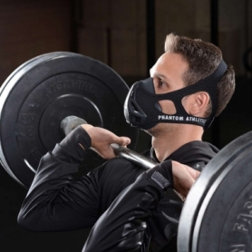 Маска для тренування дихання Phantom Training Mask Black (PHMASK1000) - Фото №7