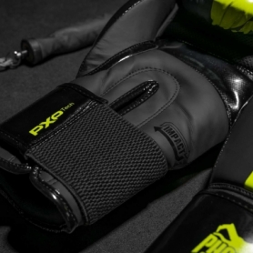 Боксерські рукавиці Phantom APEX Elastic Neon Black/Yellow (PHBG2300) - Фото №8