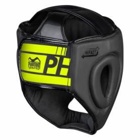 Боксерський шолом Phantom APEX Full Face Neon Black/Yellow (PHHG2303) - Фото №3