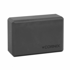 Блок для йоги Cornix EVA Black (XR-0099)