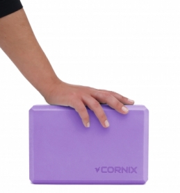 Блок для йоги Cornix EVA Purple (XR-0101) - Фото №2