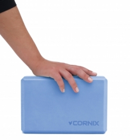 Блок для йоги Cornix EVA Blue (XR-0102) - Фото №2
