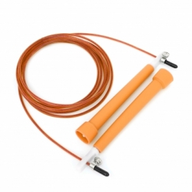 Скакалка скоростная для кроссфита Cornix Speed Rope Basic Orange, 2,8 м (XR-0166) - Фото №2