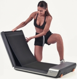 Бігова доріжка Toorx Treadmill WalkingPad with Mirage Display Mineral Grey (WP-G) - Фото №5