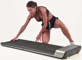Бігова доріжка Toorx Treadmill WalkingPad with Mirage Display Mineral Grey (WP-G) - Фото №6