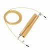 Скакалка скоростная для кроссфита Cornix Speed Rope Gold, 3 м (XR-0154) - Фото №2