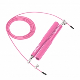Скакалка скоростная для кроссфита Cornix Speed Rope Pink, 3 м (XR-0155) - Фото №3