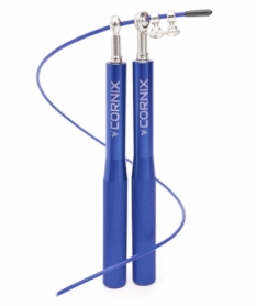 Скакалка скоростная для кроссфита Cornix Speed Rope Blue, 3 м (XR-0157)