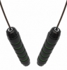 Скакалка скоростная для кроссфита Cornix Speed Rope Classic Black/Green, 3 м (XR-0148) - Фото №3