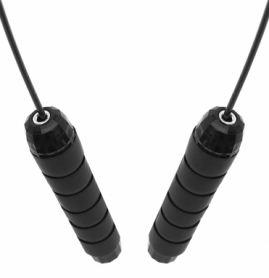 Скакалка скоростная для кроссфита Cornix Speed Rope Classic Black, 3 м (XR-0149) - Фото №2