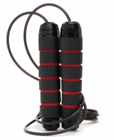 Скакалка скоростная для кроссфита Cornix Speed Rope Classic Black/Red, 3 м (XR-0150)