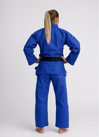 Кимоно для дзюдо Ippon Gear Basic 2 синее - Фото №2
