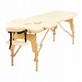 Стол массажный складной 4FIZJO Massage Table Wood W60 Beige (TABLEW60BEIGE)