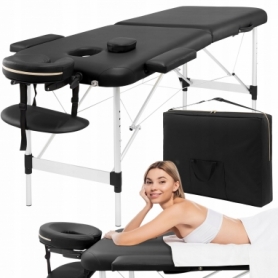 Стол массажный складной 4FIZJO Massage Table Alu W60 Black (TABLEW60BLACK) - Фото №2