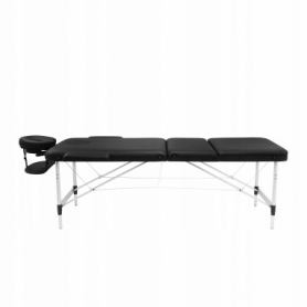 Стол массажный складной 4FIZJO Massage Table+ Alu W60 Black (TABLE+W60BLACK) - Фото №3