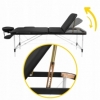 Стол массажный складной 4FIZJO Massage Table+ Alu W60 Black (TABLE+W60BLACK) - Фото №4
