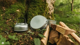 Набір туристичного посуду Easy Camp Adventure Cook Set L Silver (580039) - Фото №2