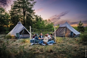 Намет десятимісний Easy Camp Moonlight Cabin Grey (120444) - Фото №7