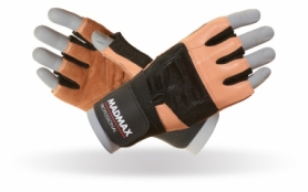 Рукавички для фітнесу MadMax MFG-269 Professional Brown (MFG-269-Brown)