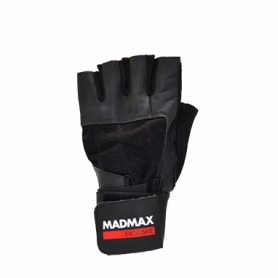 Рукавички для фітнесу MadMax MFG-269 Professional Exclusive Black (MFG-269-Black) - Фото №3