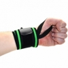 Кистьові бинти MadMax MFA-298 Wrist Wraps 18" Black/Green (пара) (MFA-298-U) - Фото №7