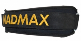 Пояс для важкої атлетики неопреновий MadMax MFB-313 Body Conform Black (MFB-313) - Фото №7